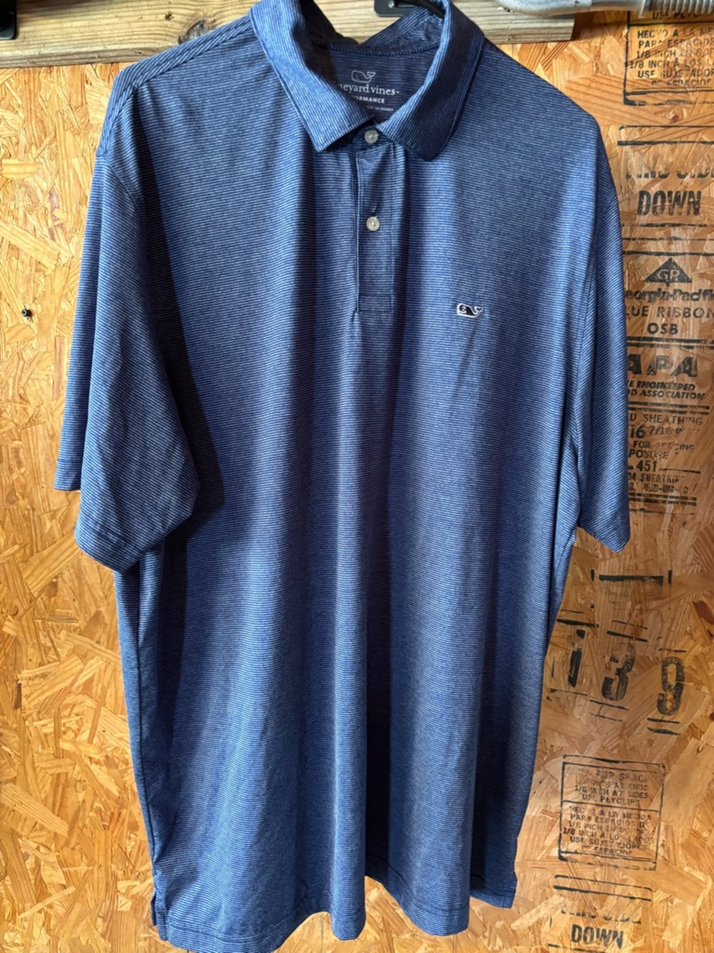 Vineyard Vines Men’s Navy Heather Polo